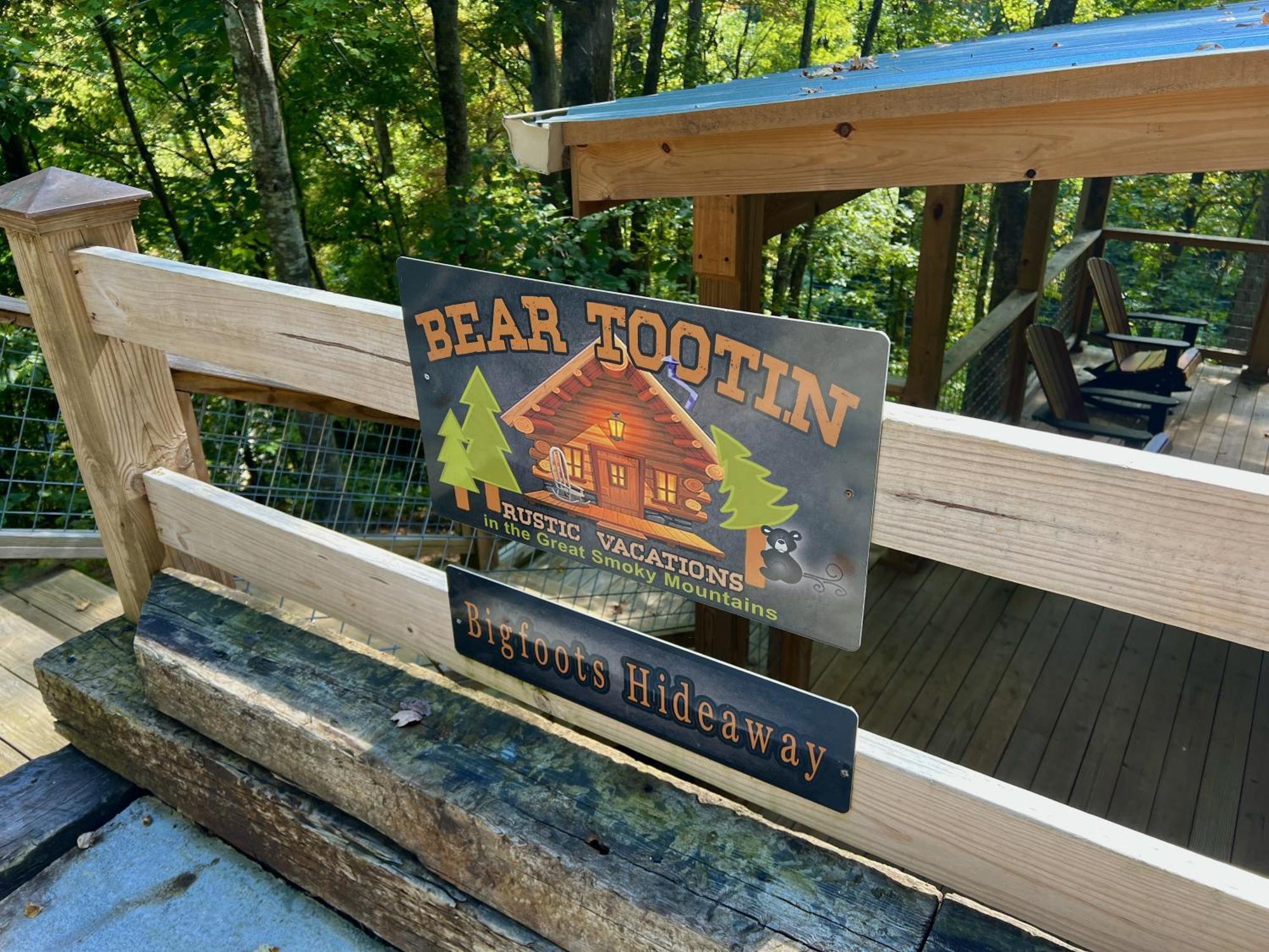 Bigfoots Hideaway Cabin Gatlinburg Dış mekan fotoğraf
